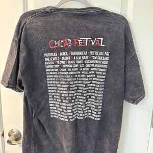 Chicago Festival Graphic Tee – Vintage Wash – Size XL